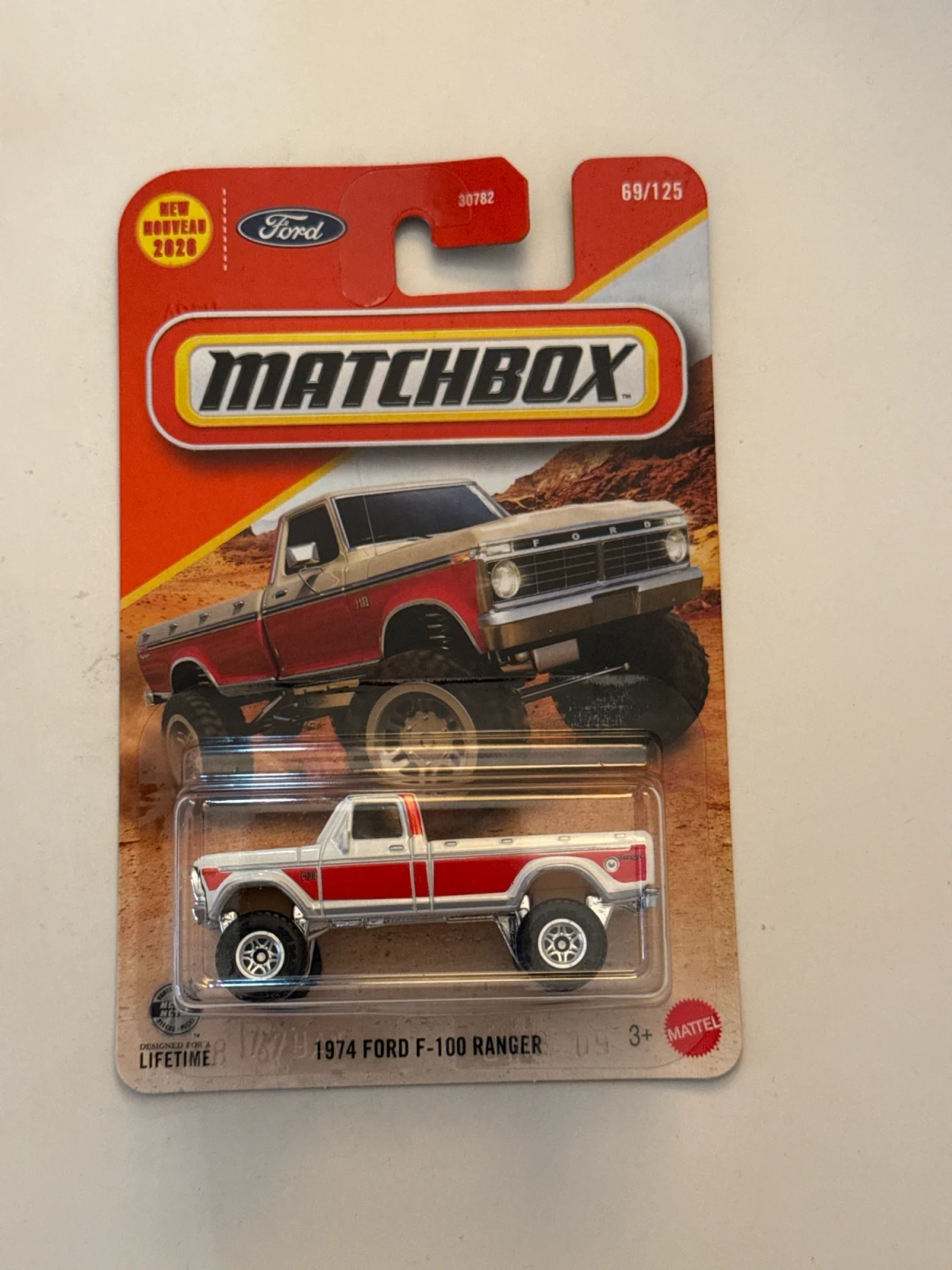 2026 1974 Ford F-100 Ranger White: Long Card: Image 2