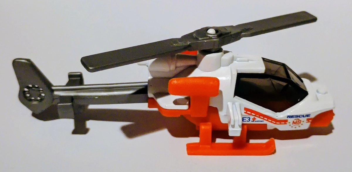 Hot Wheels MBX Mission Helicoper