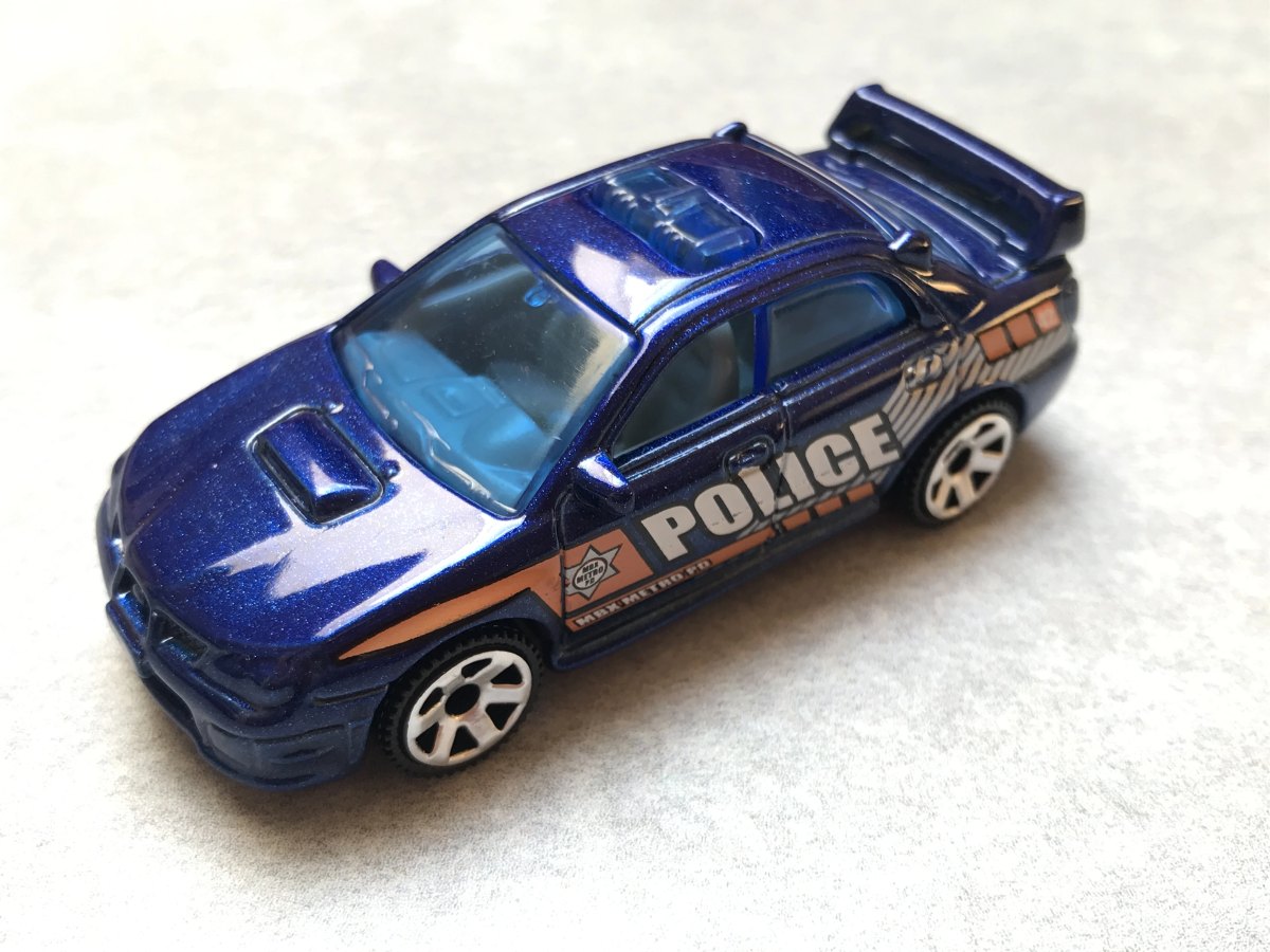Hot Wheels 2007 Subaru Impreza WRX Police