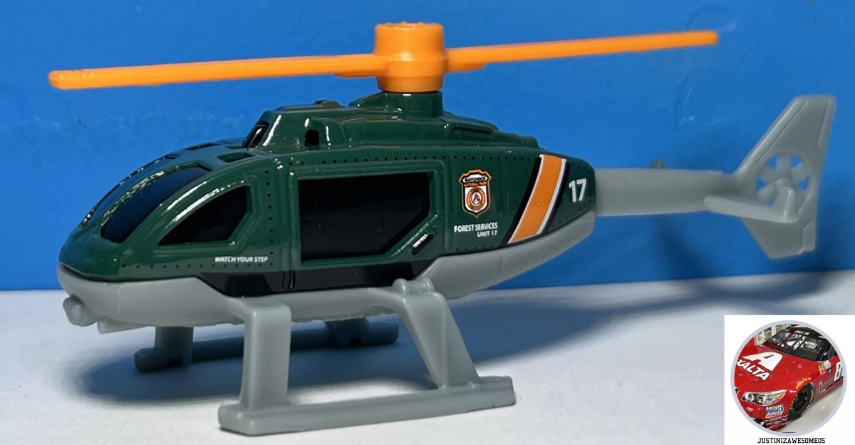 Hot Wheels MBX Rescue Helicopter