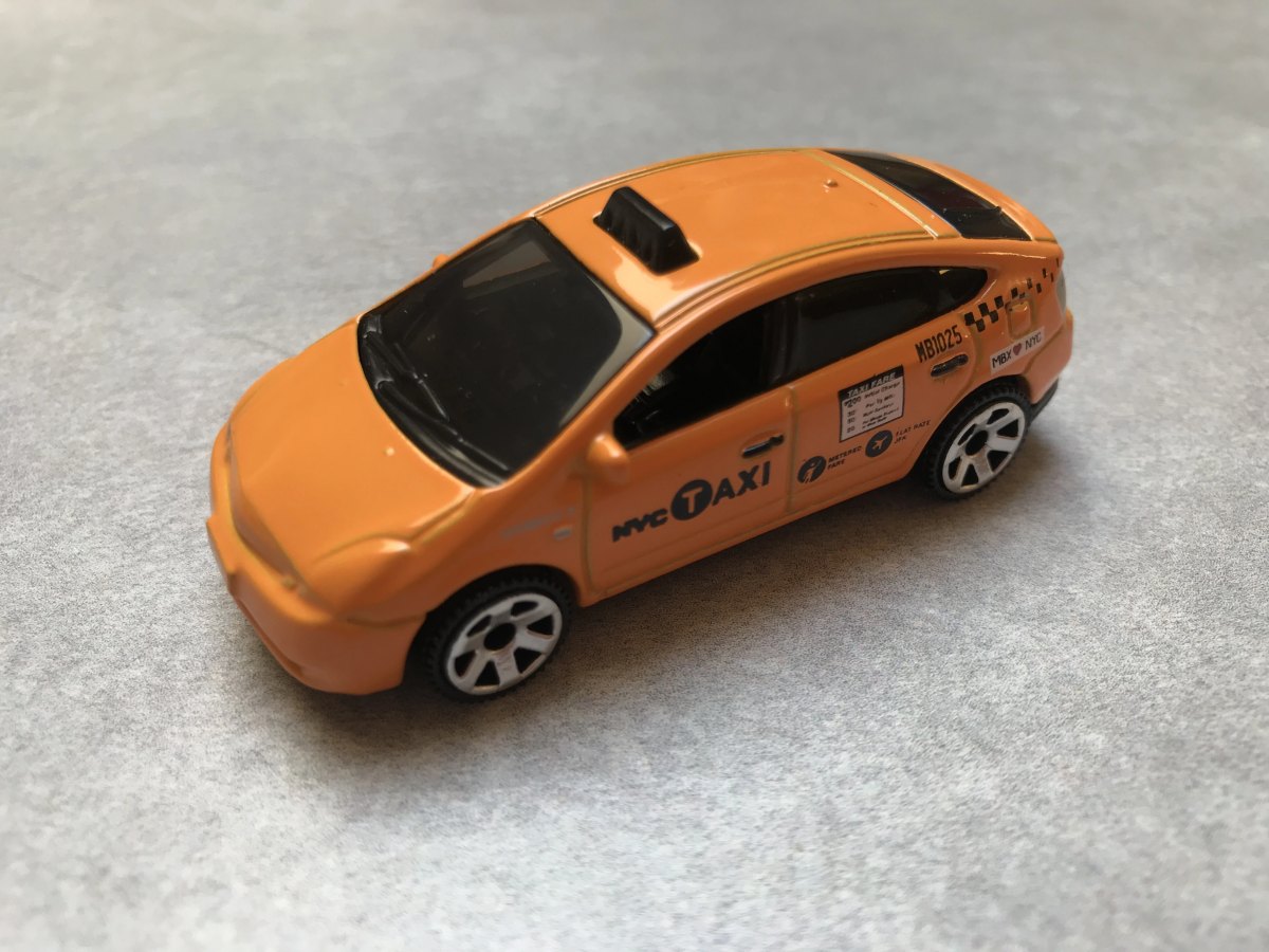 Hot Wheels Toyota Prius Taxi