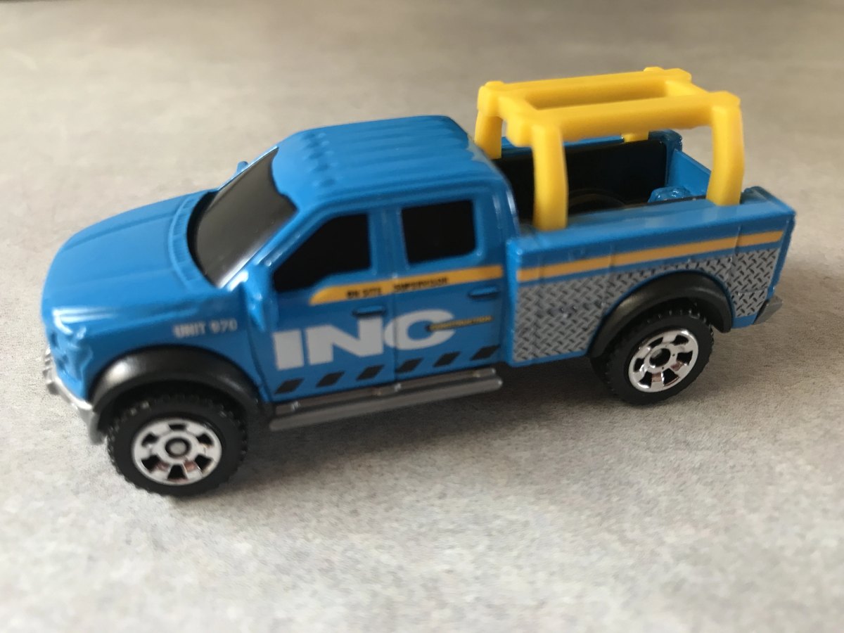 Hot Wheels 15 Ford F-150 Contractor Truck