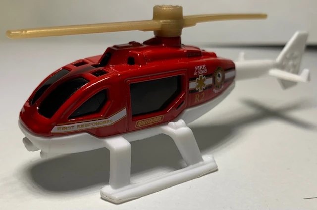 Hot Wheels MBX Rescue Helicopter