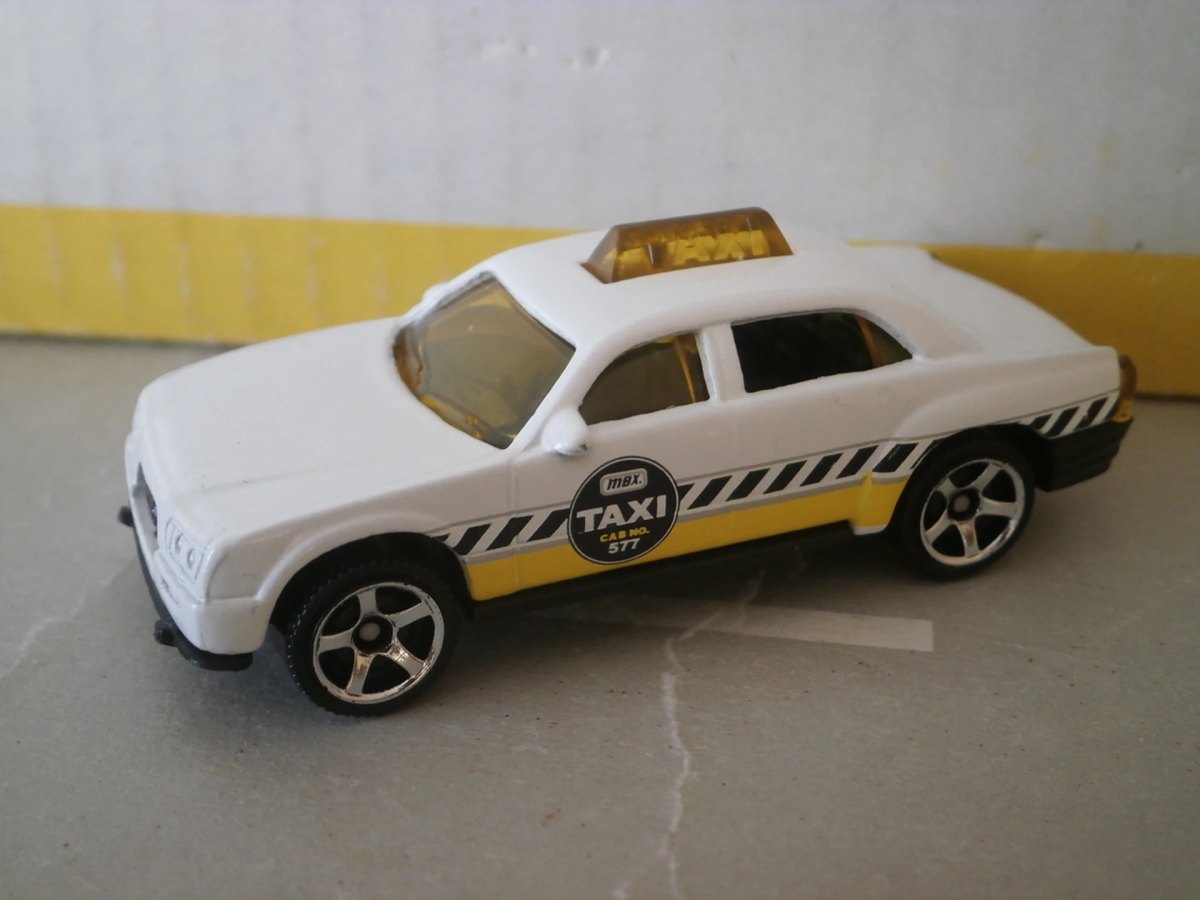 Hot Wheels Taxi Cab