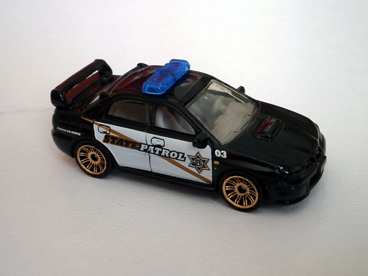 Hot Wheels Subaru Impreza WRX Police