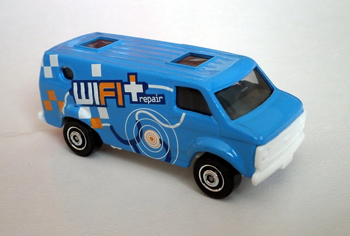 Hot Wheels Chevy Van