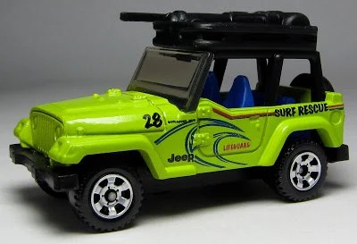 Hot Wheels 1998 Jeep Wrangler