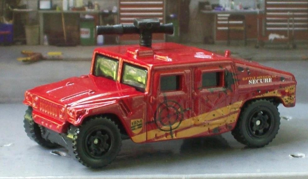 Hot Wheels Hummerw/ gun