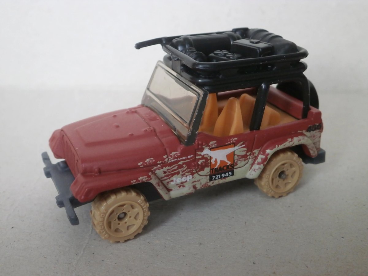 Hot Wheels Jeep Wrangler 1998