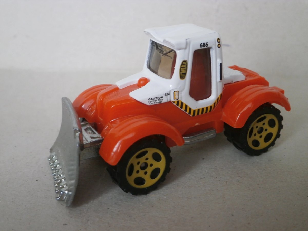 Hot Wheels Tractor Plow
