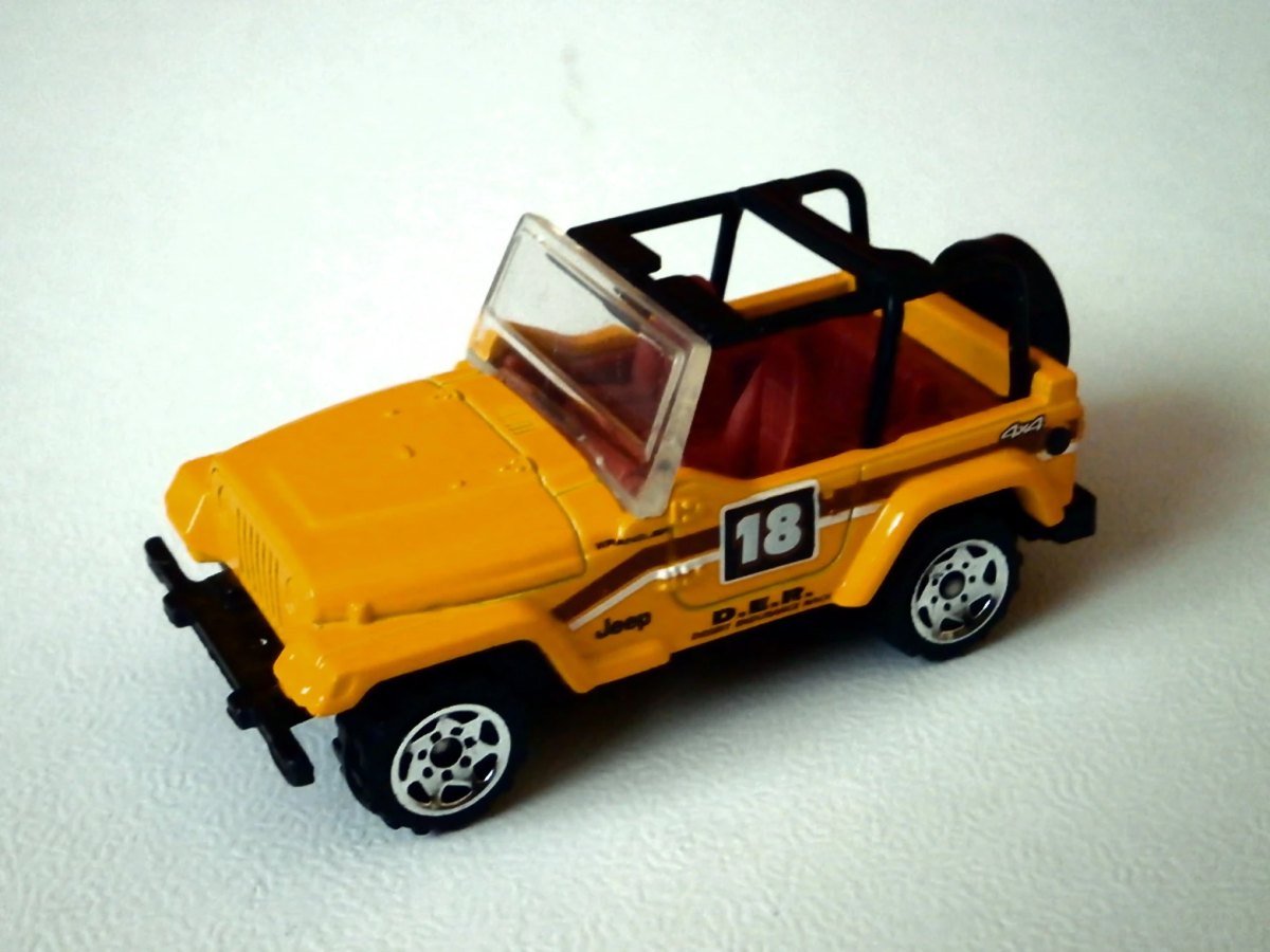 Hot Wheels 98 Jeep Wrangler