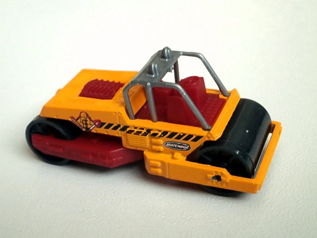 Hot Wheels Road Roller Paver