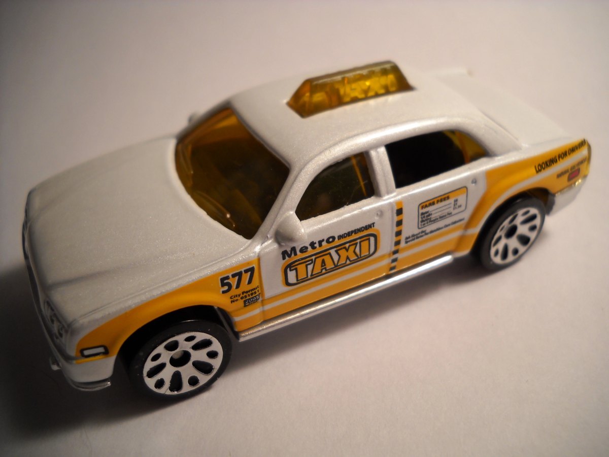 Hot Wheels Taxi Cab