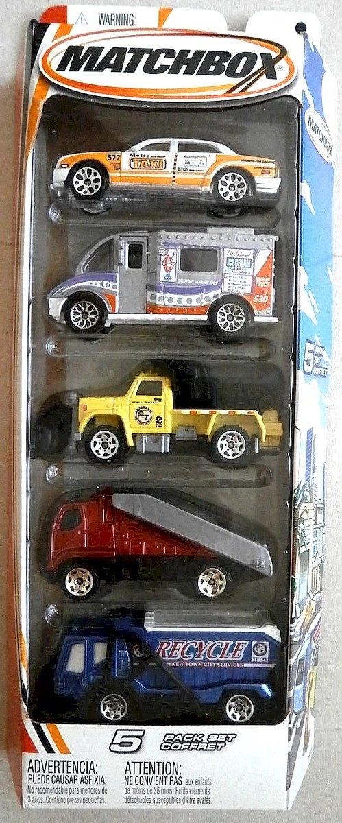 2005 Trash Truck Blue: Multipack Package: Image 2