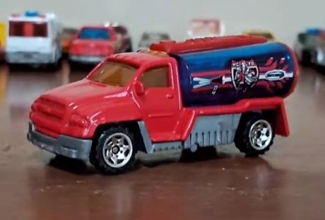 Hot Wheels Fire Tanker Truck