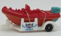 Hot Wheels White-Water Raft Boat