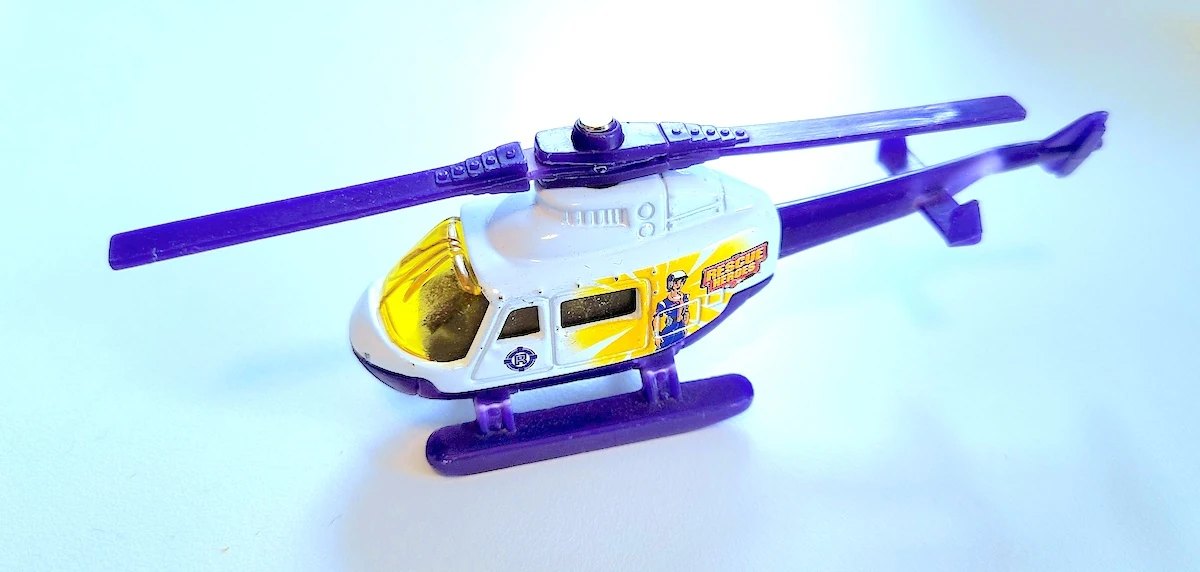 Hot Wheels Rescue Chopper