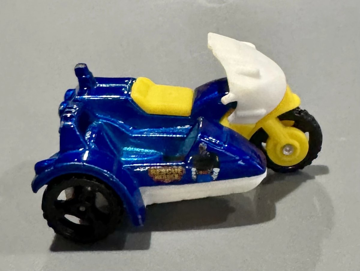 Hot Wheels Cycle with Sidecar