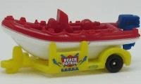 Hot Wheels White-Water Raft Boat