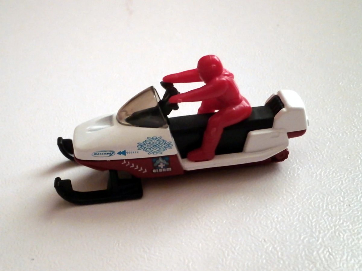 Hot Wheels Snowmobile