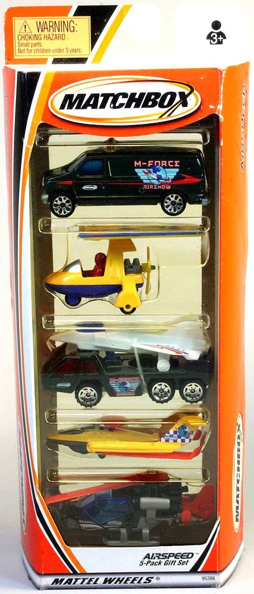 2001 Radar Plane Orange: Multipack Package: Image 2