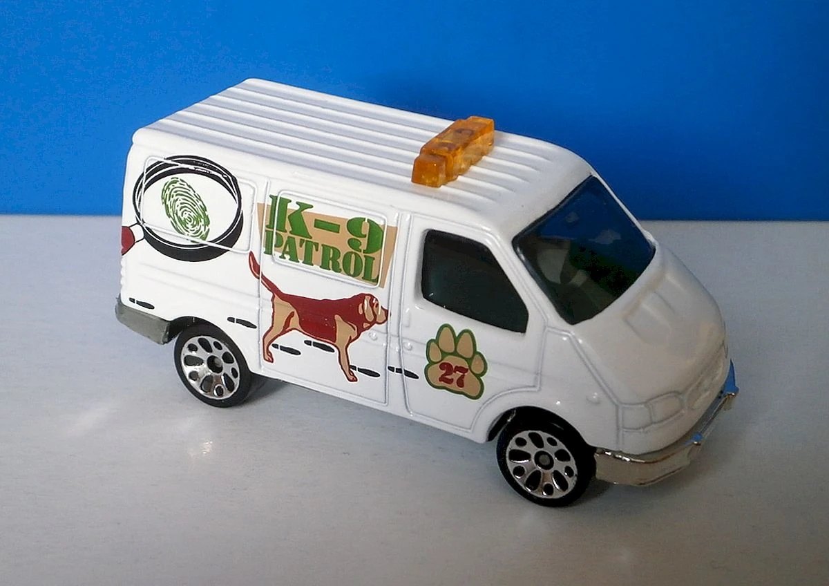 Hot Wheels Ford Transit Police