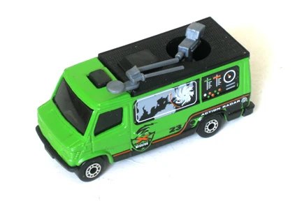 Hot Wheels TV News Truck