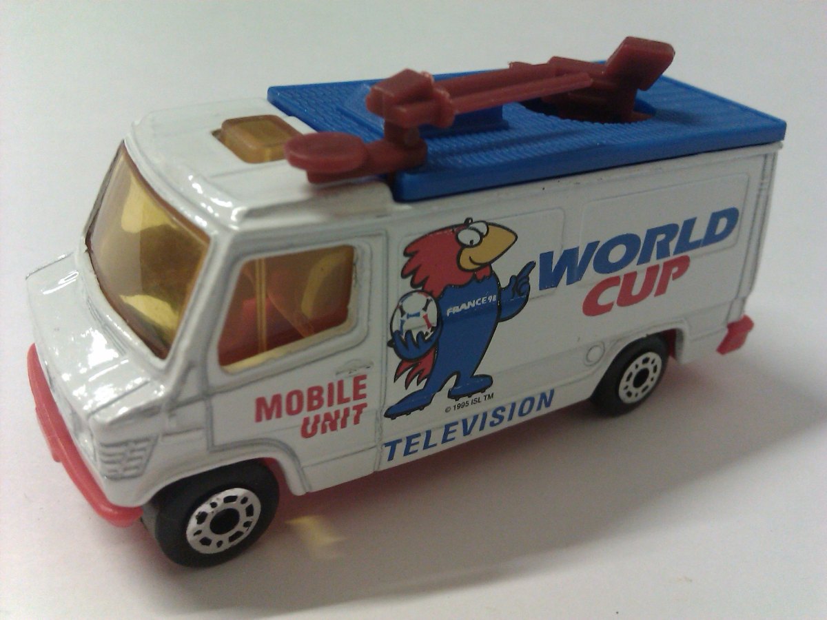 Hot Wheels TV News Truck