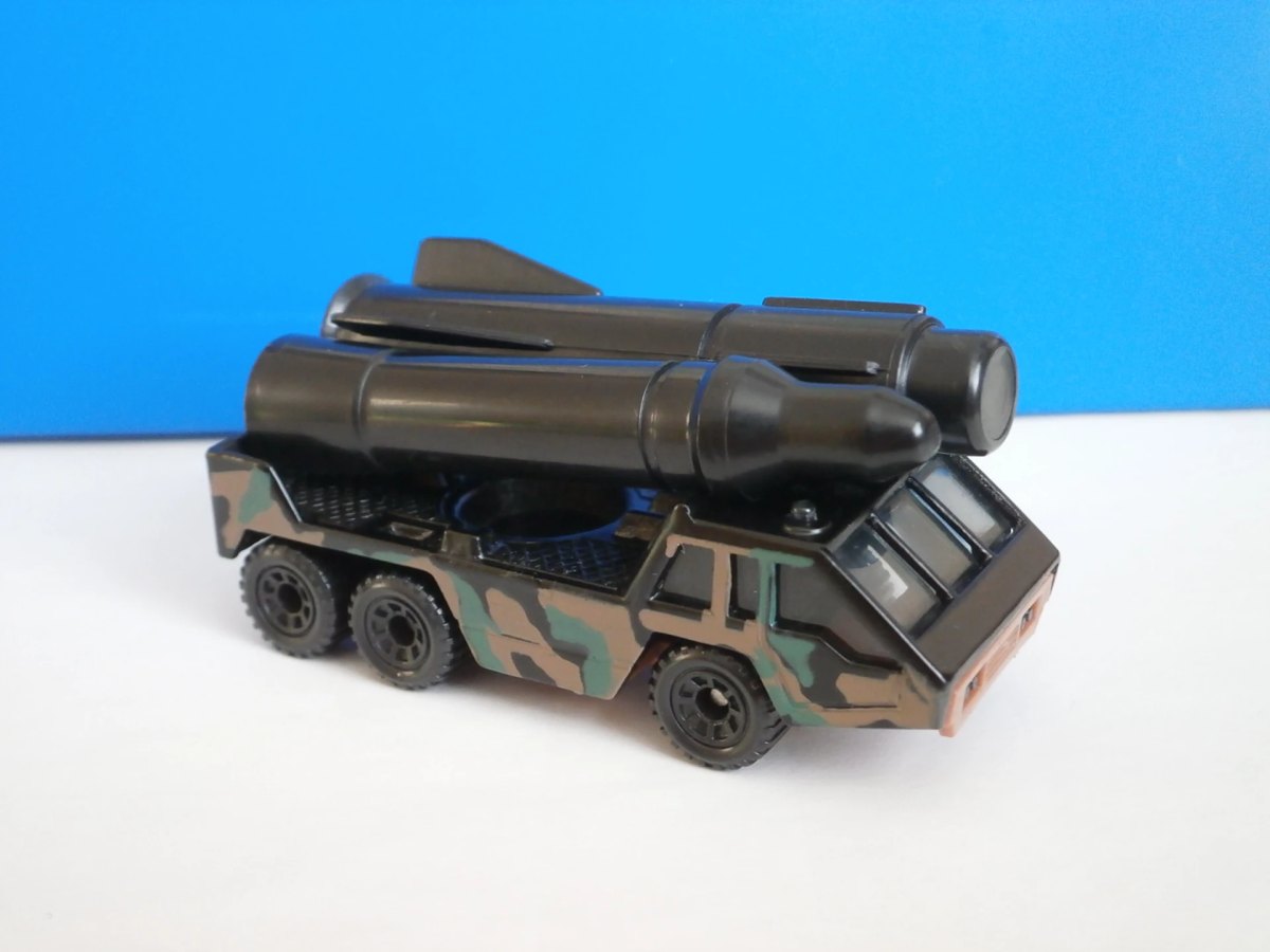 Hot Wheels Transporter Vehicle with Rocket