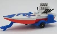 Hot Wheels Seafire Boat on Trailer