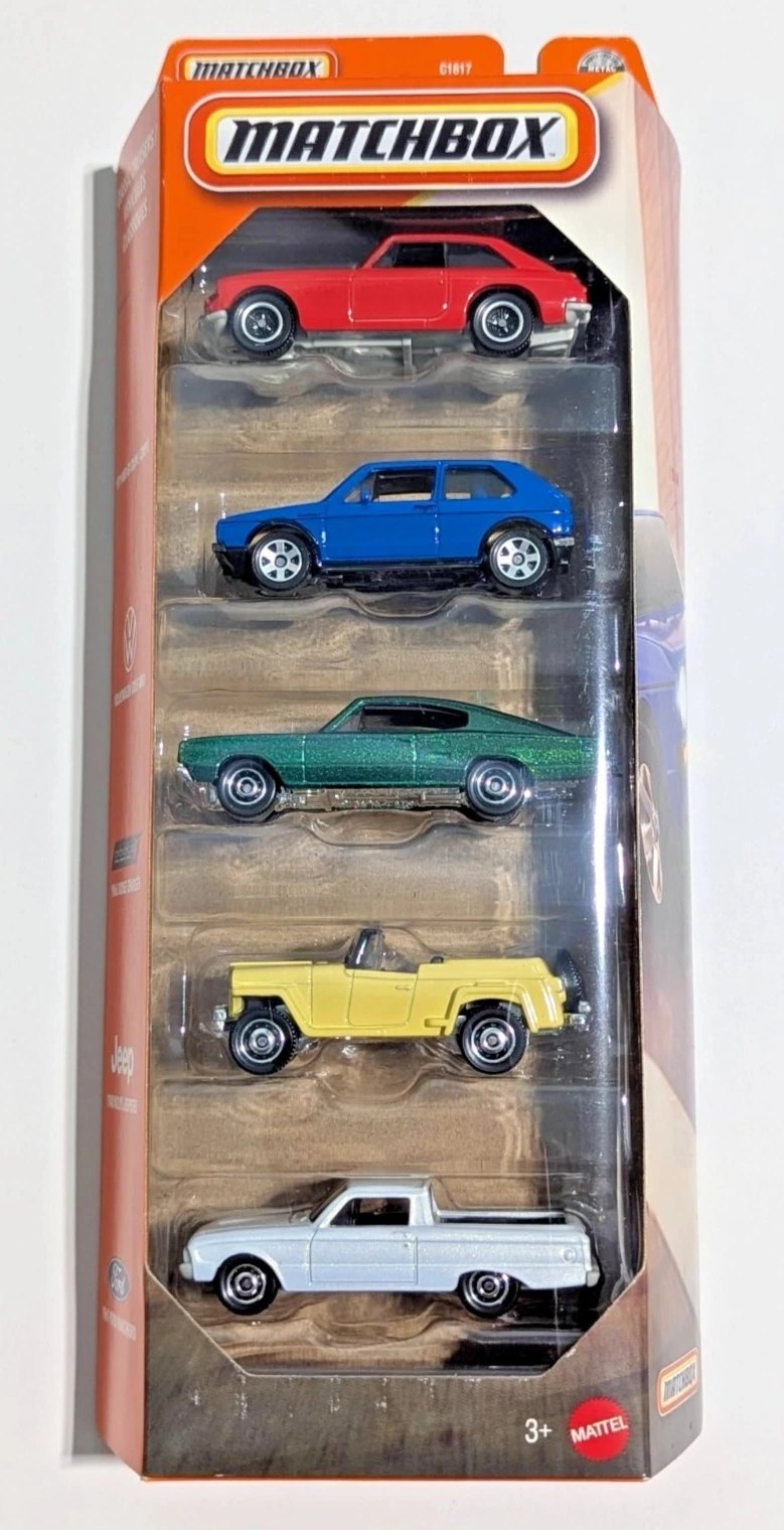 Hot Wheels (Retooled) 5-Pack