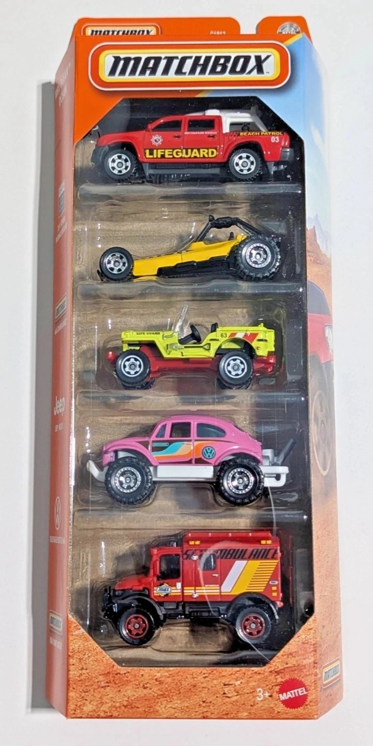 Hot Wheels (Updated deco) 5-Pack