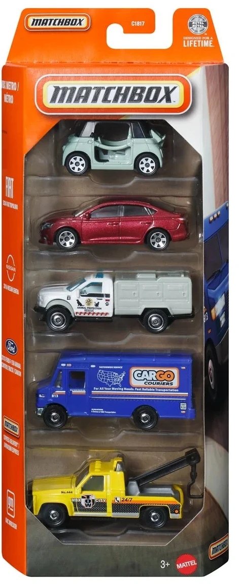 Hot Wheels MBX Metro 5-Pack