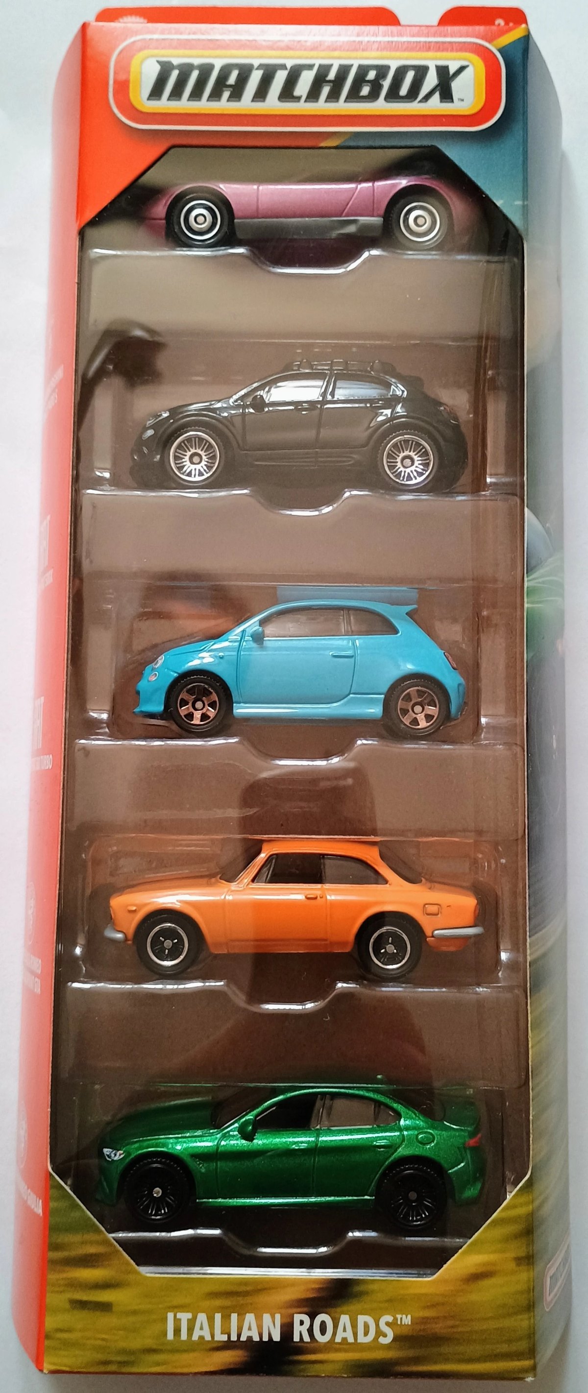 Hot Wheels Italian Roads 5-Pack