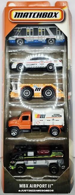 Hot Wheels MBX Airport II 5-Pack