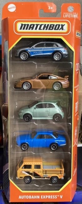 Hot Wheels Autobahn Express V 5-Pack