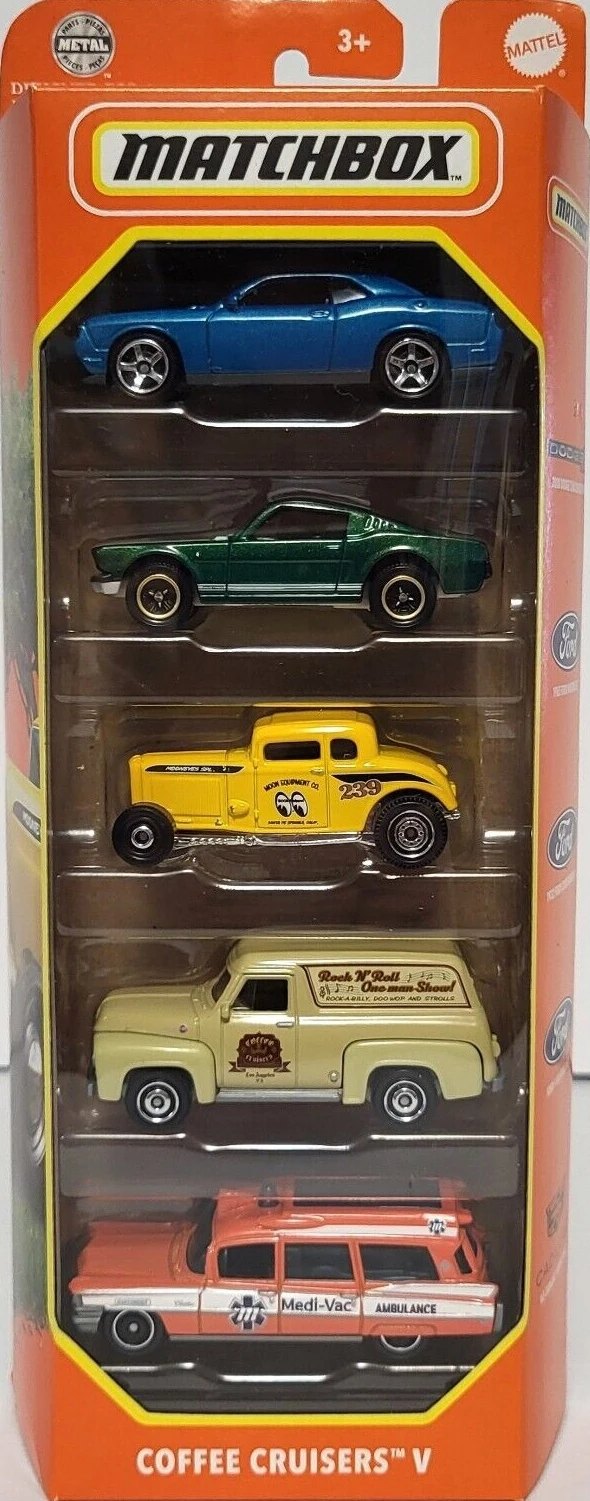 Hot Wheels Coffee Cruisers V 5-Pack