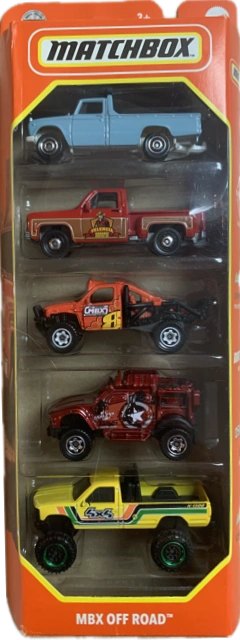 Hot Wheels MBX Off Road II 5-Pack