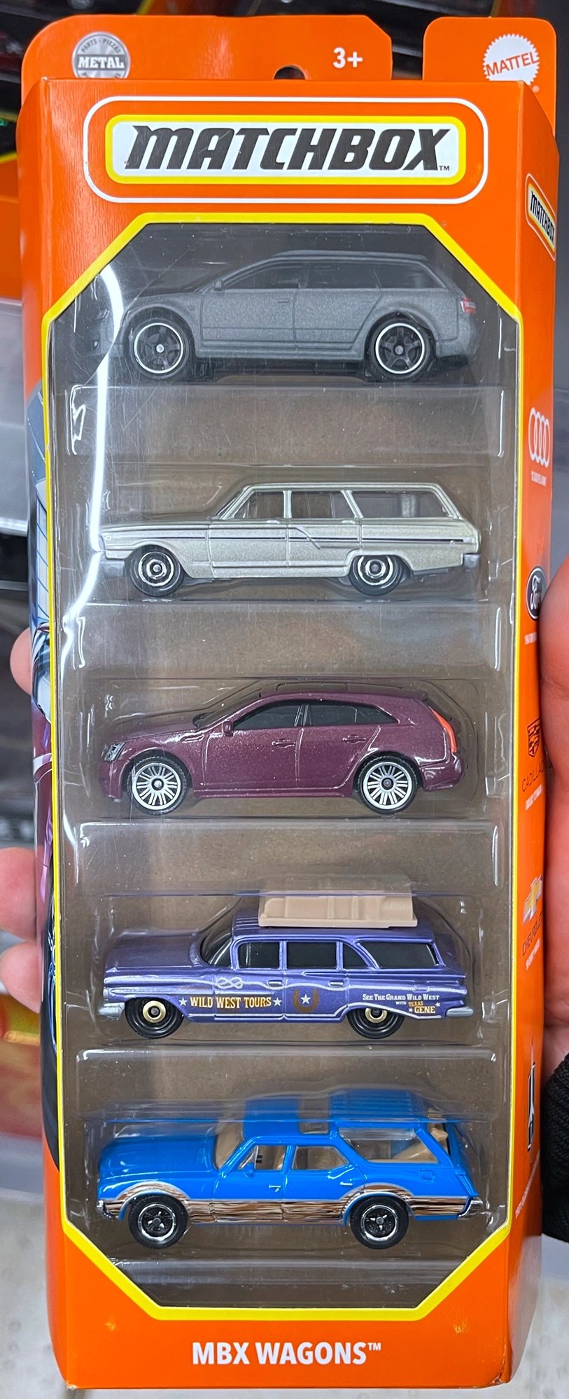 Hot Wheels MBX Wagons 5-Pack