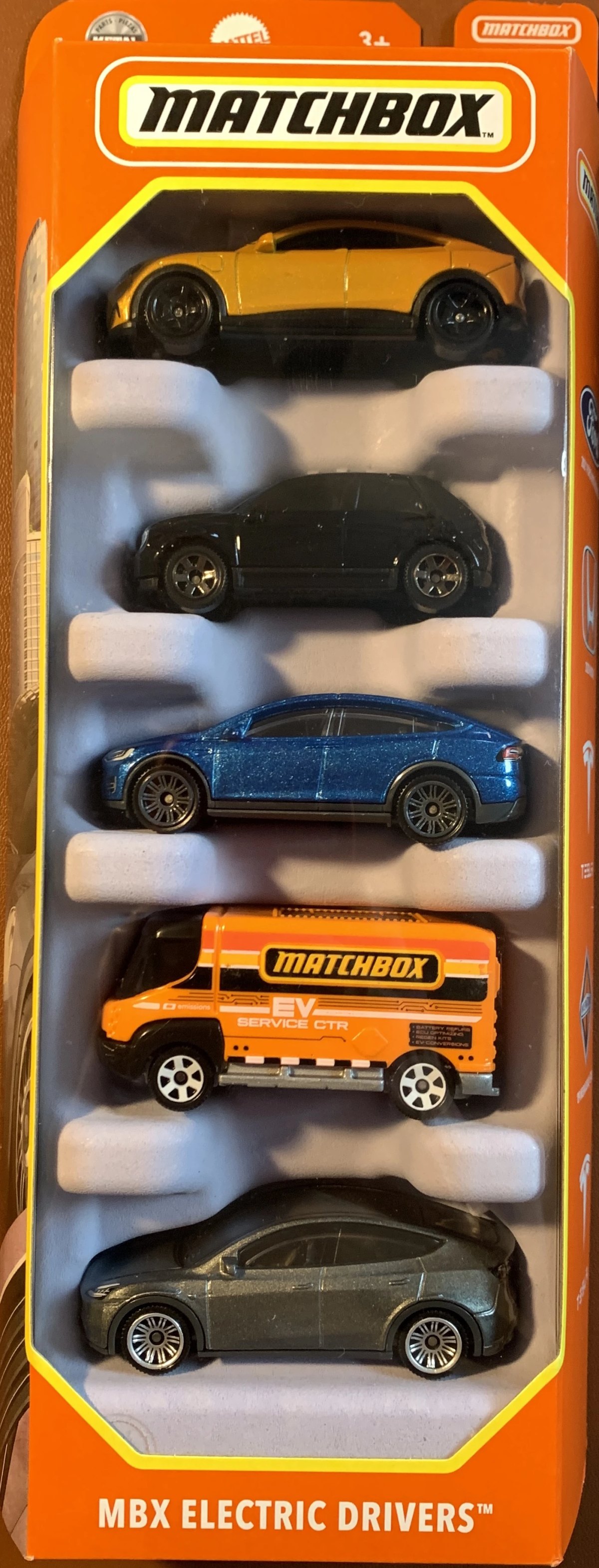 Hot Wheels MBX Electric Drivers II 5-Pack