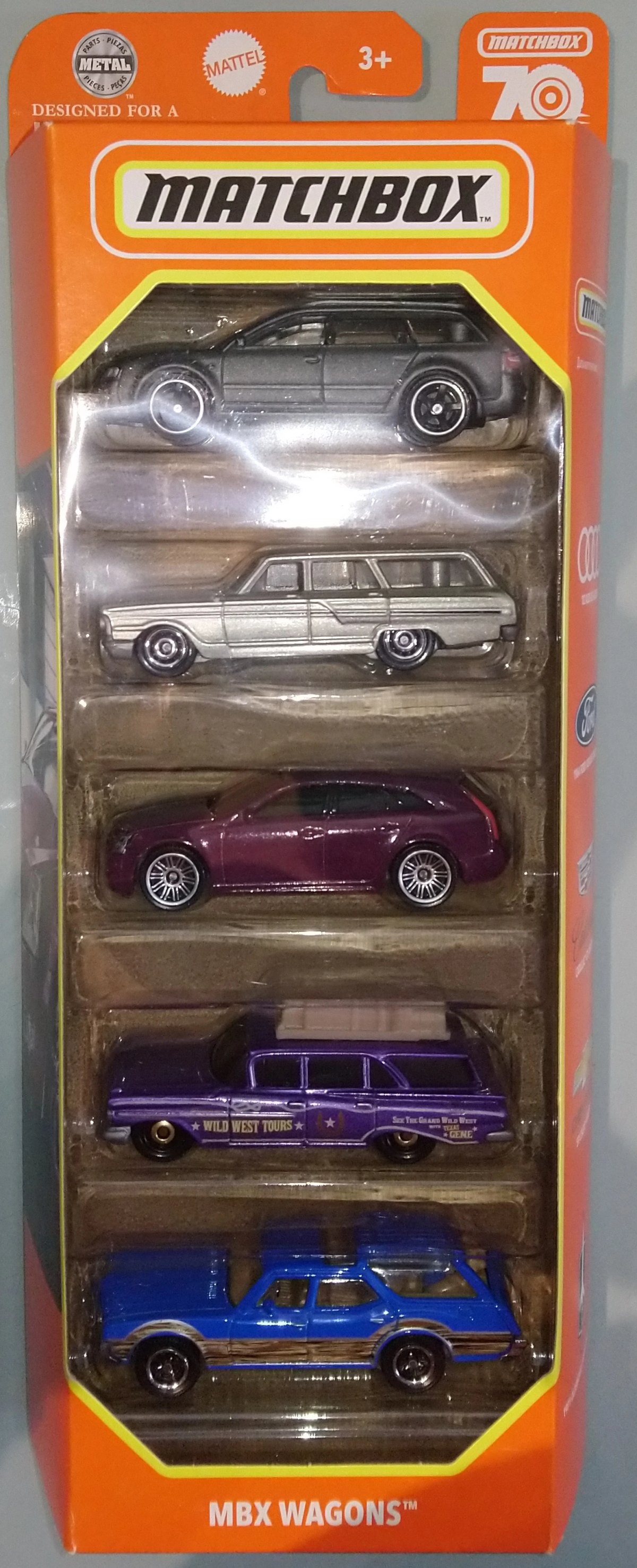 Hot Wheels MBX Wagons 5-Pack