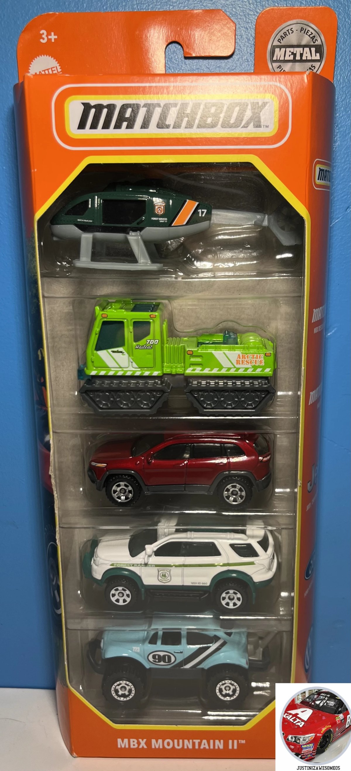 Hot Wheels MBX Mountain II 5-Pack