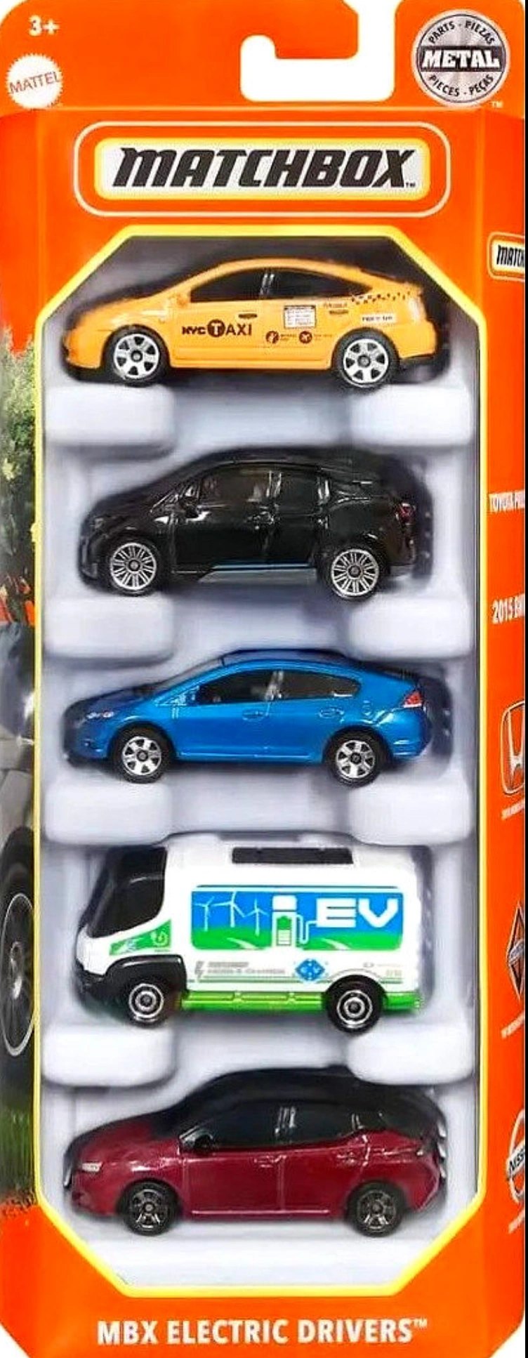 Hot Wheels MBX Electric Drivers 5-Pack