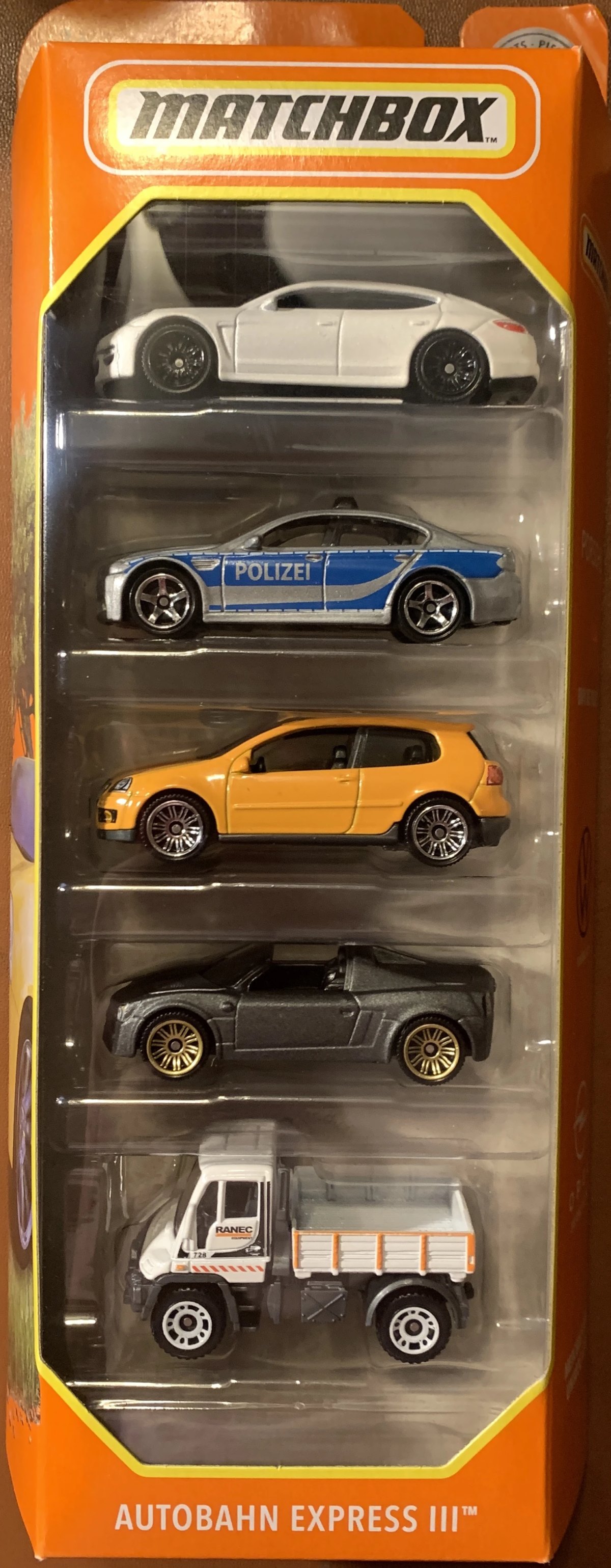 Hot Wheels Autobahn Express III 5-Pack