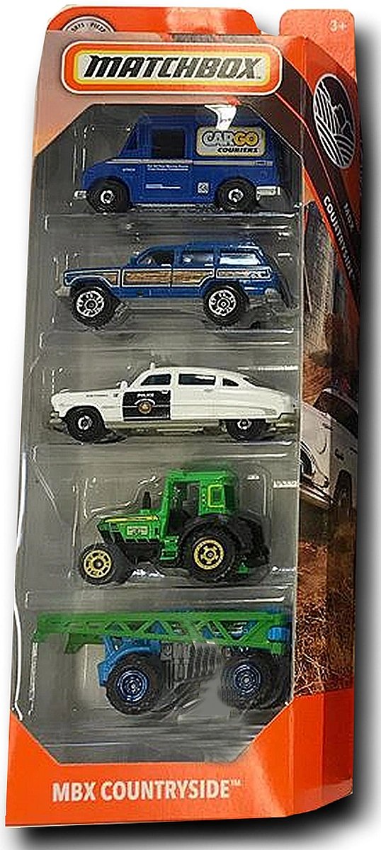 Hot Wheels MBX Countryside 5-Pack