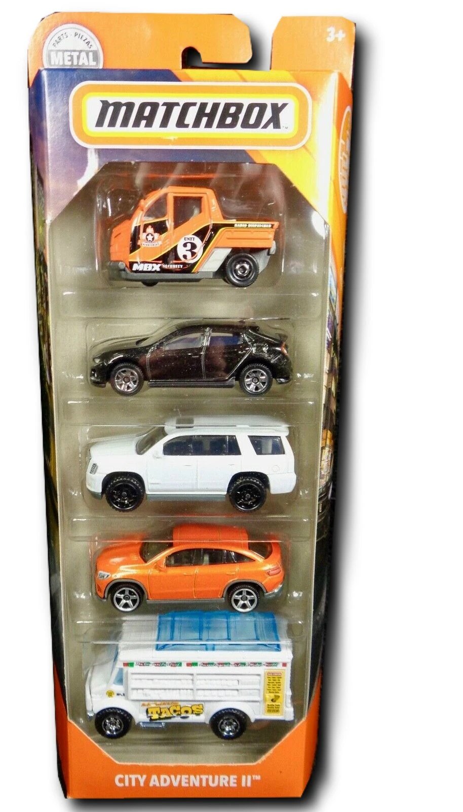 Hot Wheels City Adventure II 5-Pack