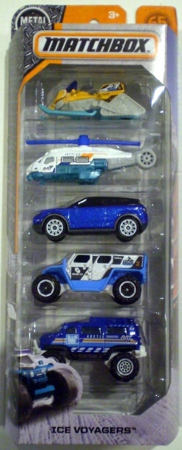 Hot Wheels Ice Voyagers 5-Pack