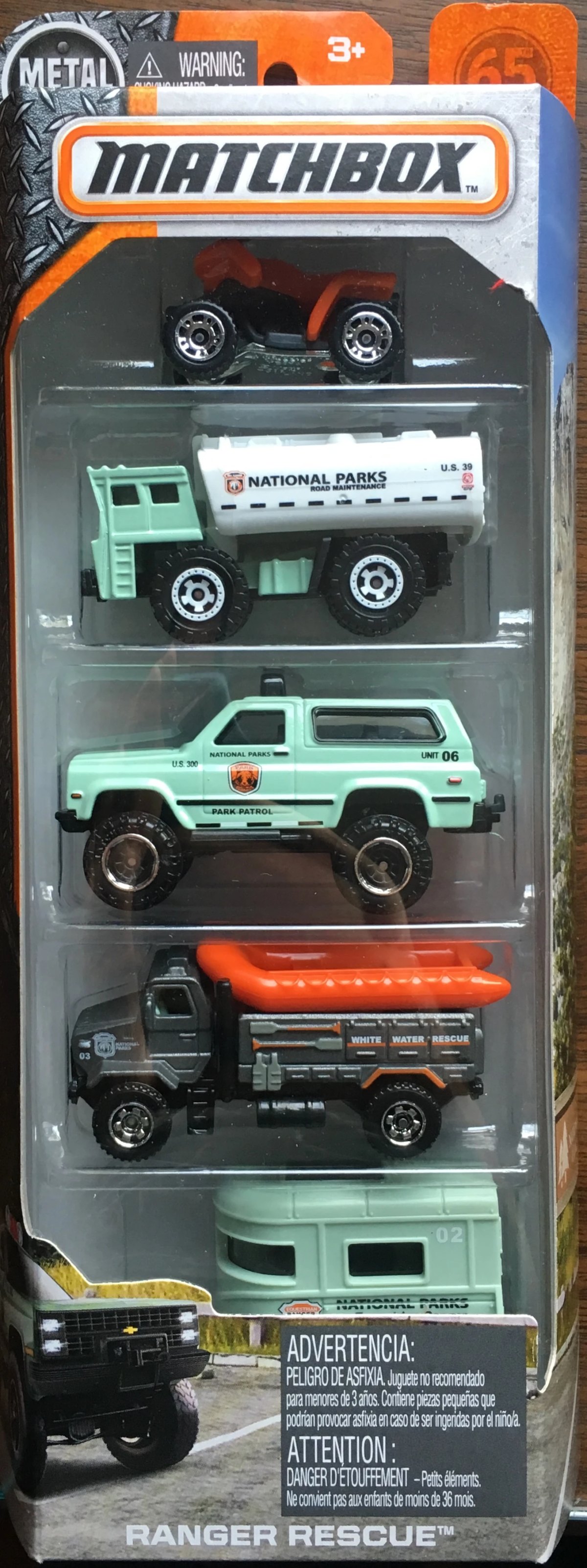 Hot Wheels Ranger Rescue 5-Pack