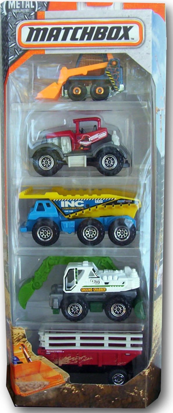 Hot Wheels Construction 5-Pack