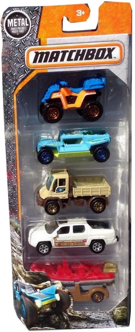 Hot Wheels River Adventures 5-Pack